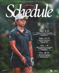 Historic NCAA Regional Awaits Houston Women’s Golf After Impressive Big 12 Performance!