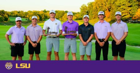 LSU Men’s Golf Aims to Climb the Ranks at NCAA Amherst Regional!
